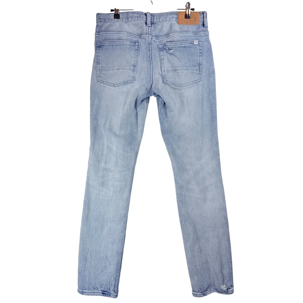 PacSun Skinny Jeans Light Wash Distressed Men Size‎ 31x32
